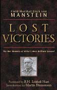 Cover of Field Marshal von Manstein's book Lost Victories