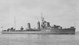 HMS Boadicea 1933