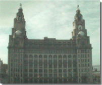 The famous Liver Building with the Liver Birds on top of each Tower