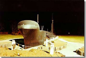 The casing and Fin of HMAS Otway.