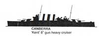 HMS Canberra - Ships of the RAN in WW2 - click to learn more