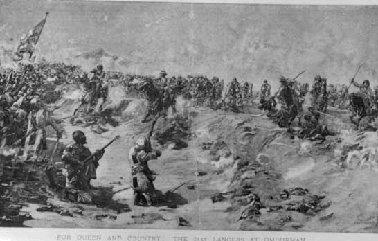 Charge of the 21st Lancers at Omdurman: 2 September 1898