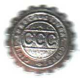 Civil Constructional Corps lapel badge