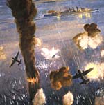 Australia under air attack, August 8, 1942