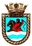 Crest HMS Cossack