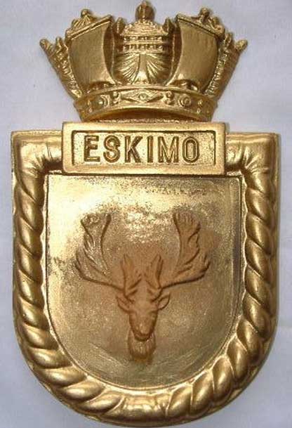 Crest HMS Eskimo