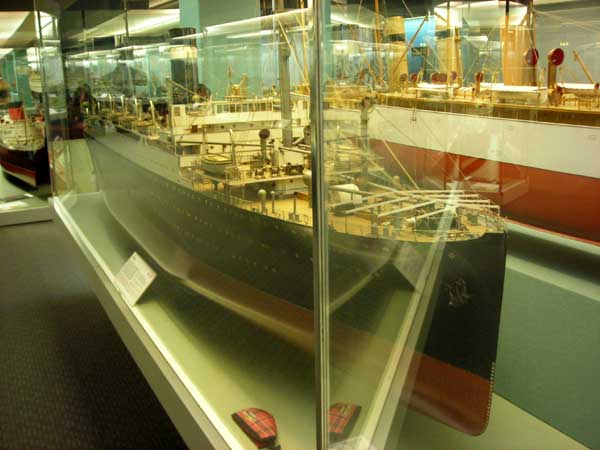 SS Athenia Model