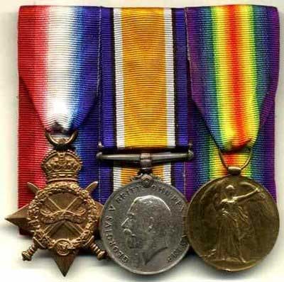 James Dixon's Medals