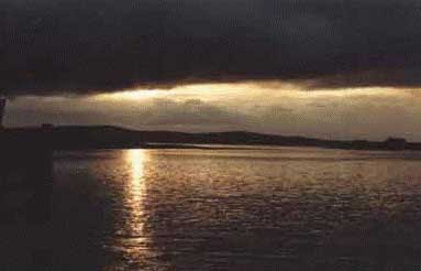 Orkney sunset, Scapa Flow