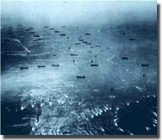 Allied forces land at Leyte October 1944