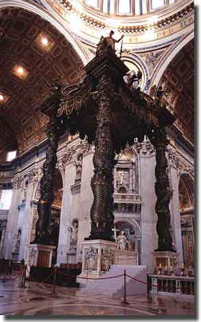 The Atlar St Peter's Rome