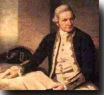 Captain James Cook, later Captain, discovered Australia East Coast 1770