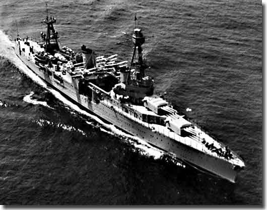 USS Chicago damaged at Savo, but performed poorly in this battle