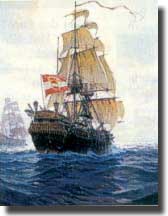 Austrian Frigate Novara circumnavigated the world over 1857/1859