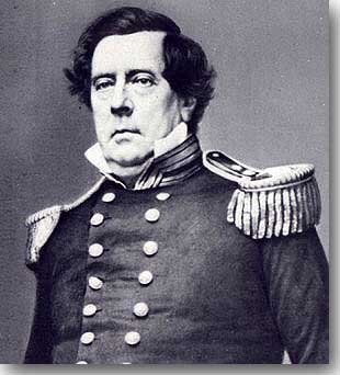 Commodore Matthew Perry, took four ships unannounced into Port Jackson 1839, and opened up trade to Japan 1853/54.