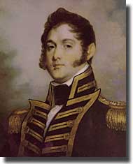 Commodore Oliver Hazard Perry of the 1813 Battle of Lake Erie fame.