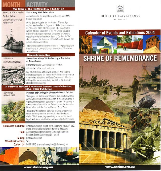 2004 Shrine of Rememberance