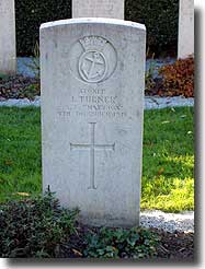 Headstone of J Turner