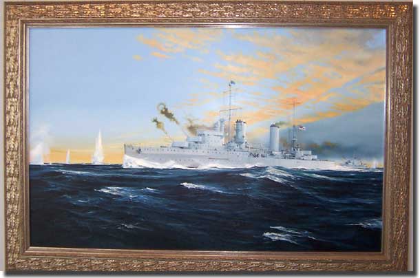 Painting of HMAS Sydney