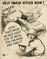 Help smash Hitler. 1943. US Army/ US War Department Bureau of Public Relations. 